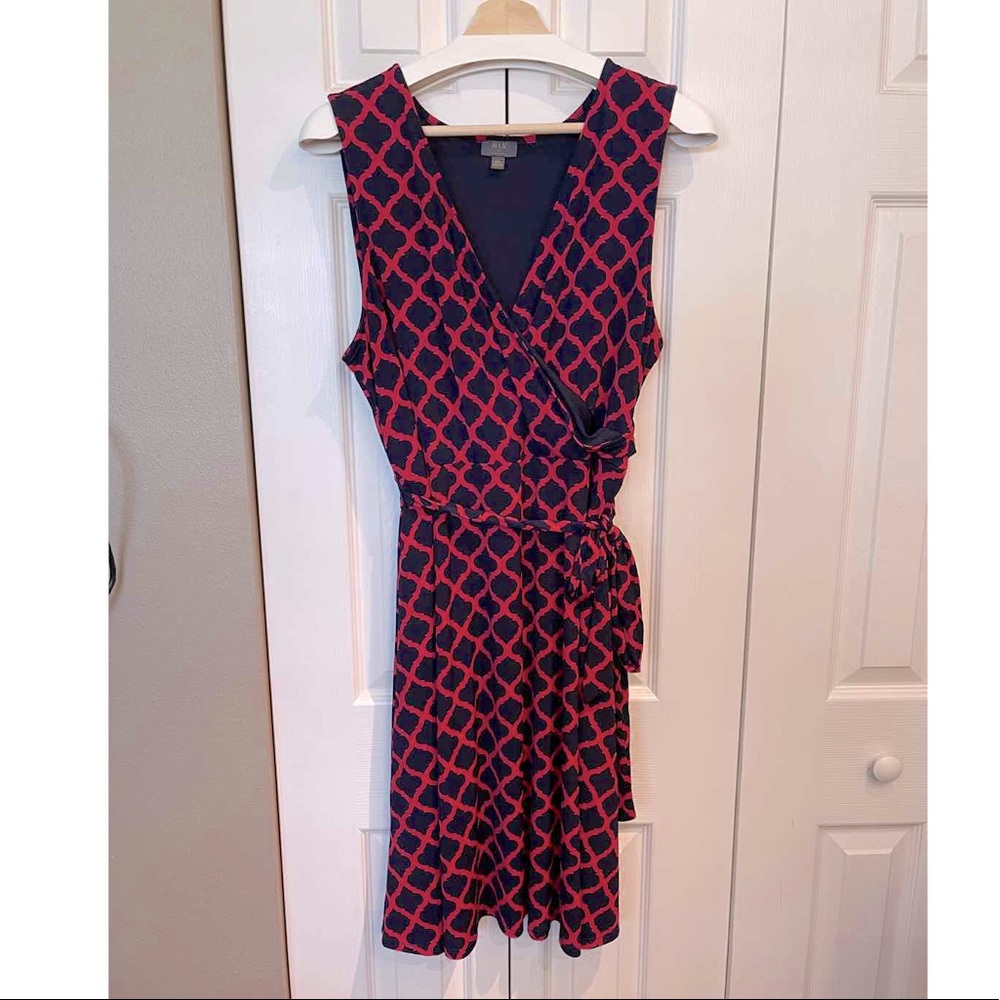 Mix by 41 Hawthorn Sleeveless Faux Wrap Dress